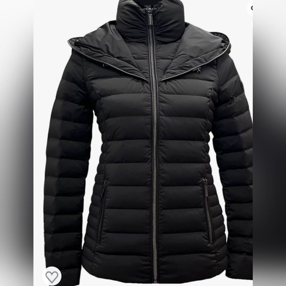 Michael Michael Kors Black Packable Premium Down Blend Size Large
